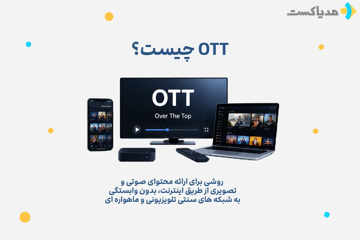 OTT چیست و چگونه محتوای ویدیویی را از